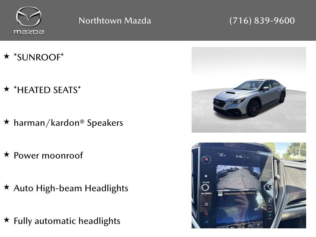 Used 2023 Subaru WRX GT Sedan