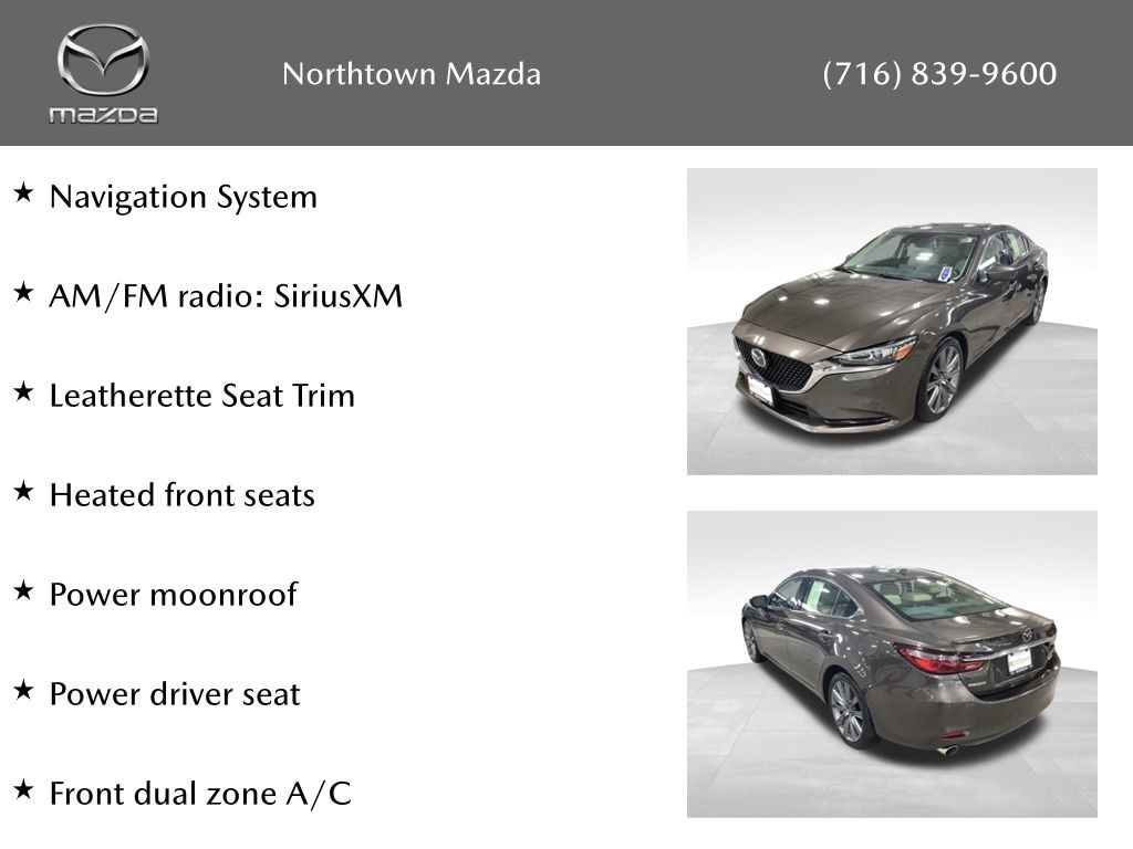 Used 2018 Mazda Mazda6 Grand Touring Sedan