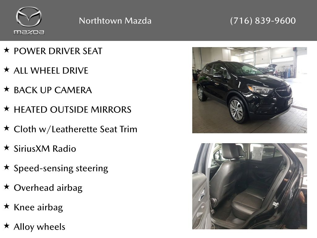 Used 2019 Buick Encore Preferred with VIN KL4CJESB0KB855143 for sale in Amherst, NY