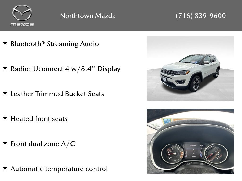 Used 2020 Jeep Compass Limited SUV