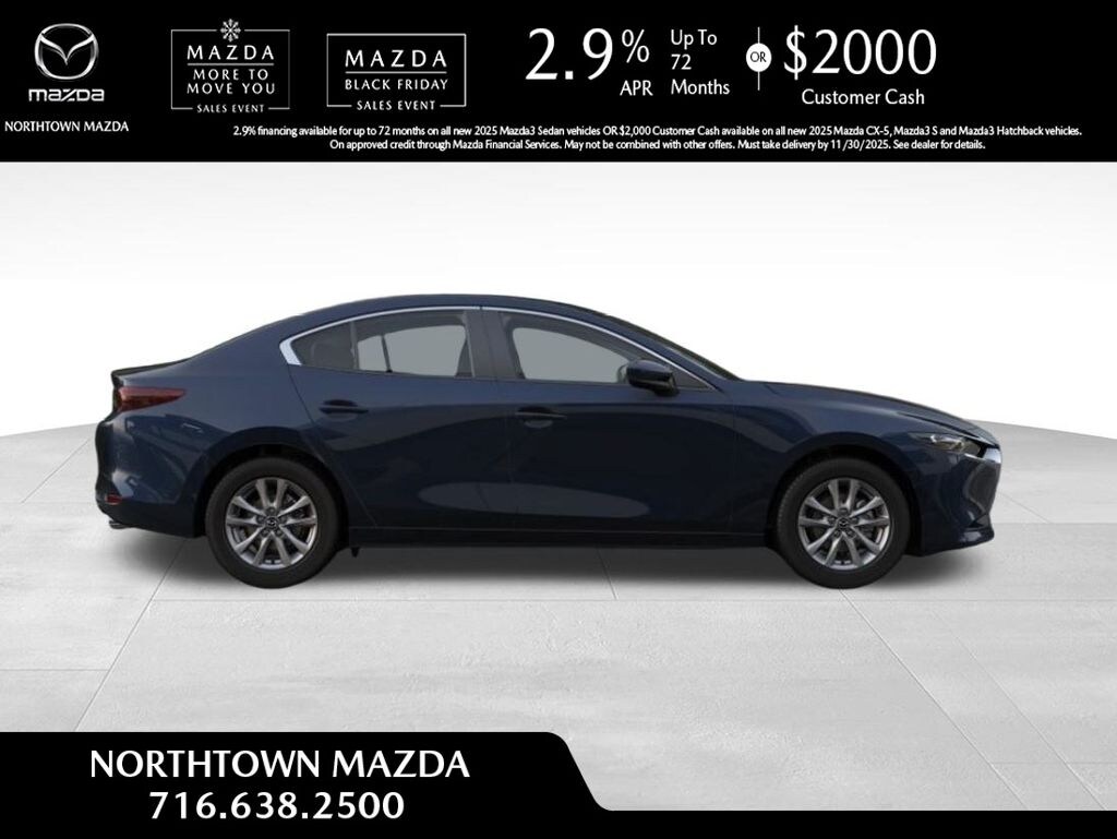 New 2025 Mazda MAZDA3 SDN 2.5 S SEDAN