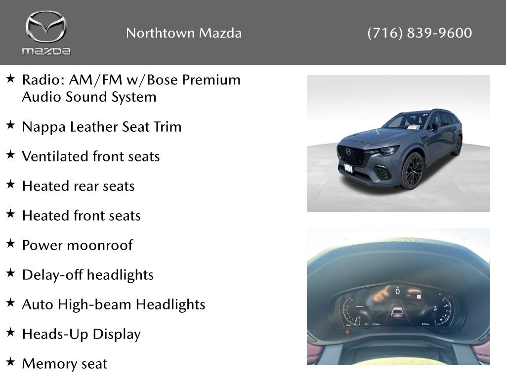 Used 2025 Mazda CX-70 3.3 Turbo S Premium SUV