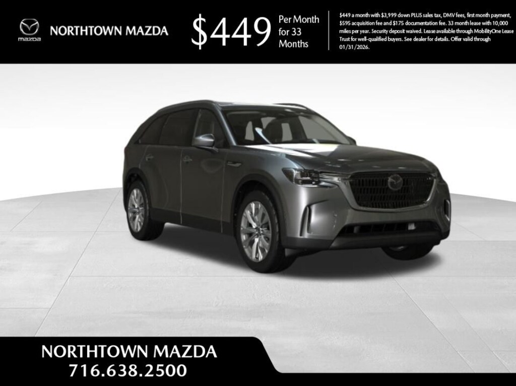 New 2026 Mazda CX-90 3.3 Turbo Preferred AWD Sport Utility