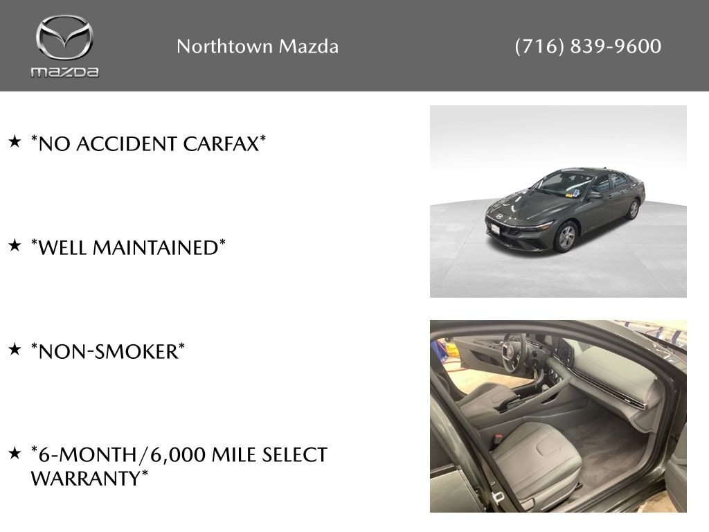 Used 2024 Hyundai Elantra SE Sedan