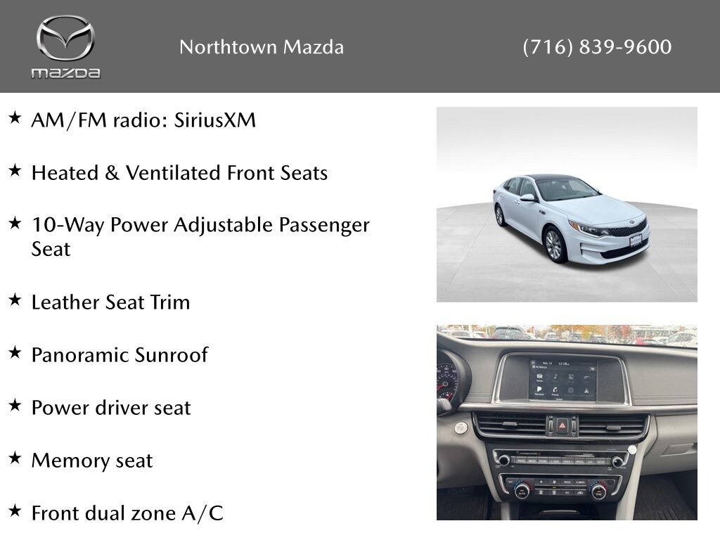 Used 2018 Kia Optima EX Sedan