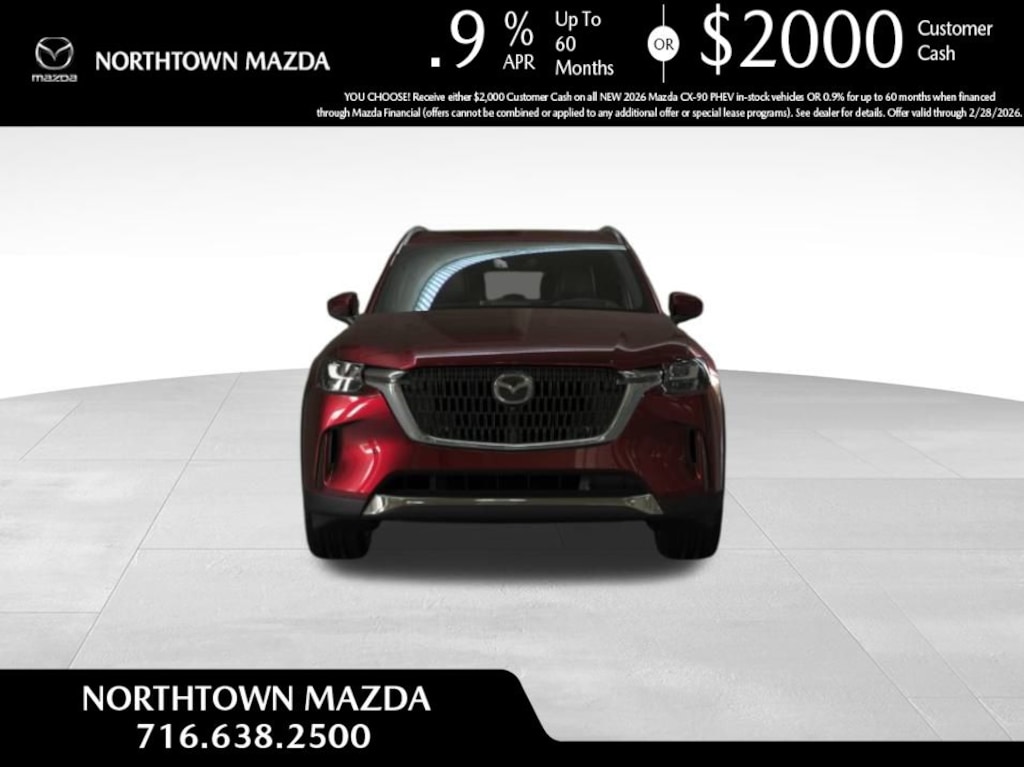 New 2026 Mazda CX-90 Plug-In Hybrid Premium Plus AWD Sport Utility