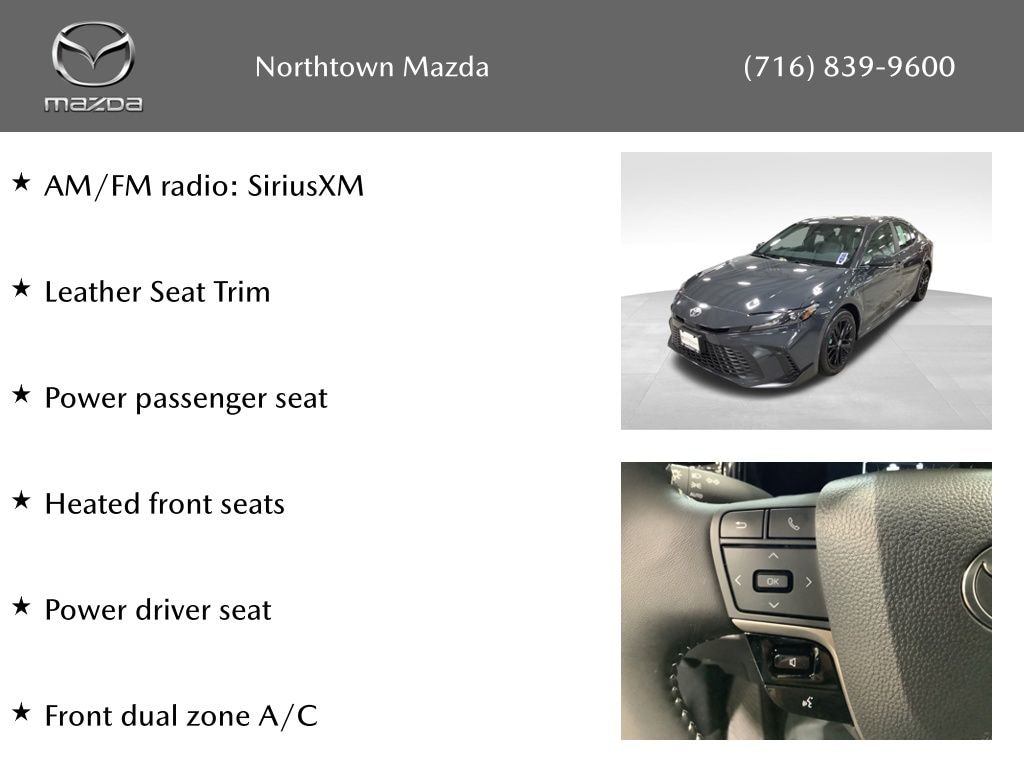 Used 2026 Toyota Camry XSE Sedan