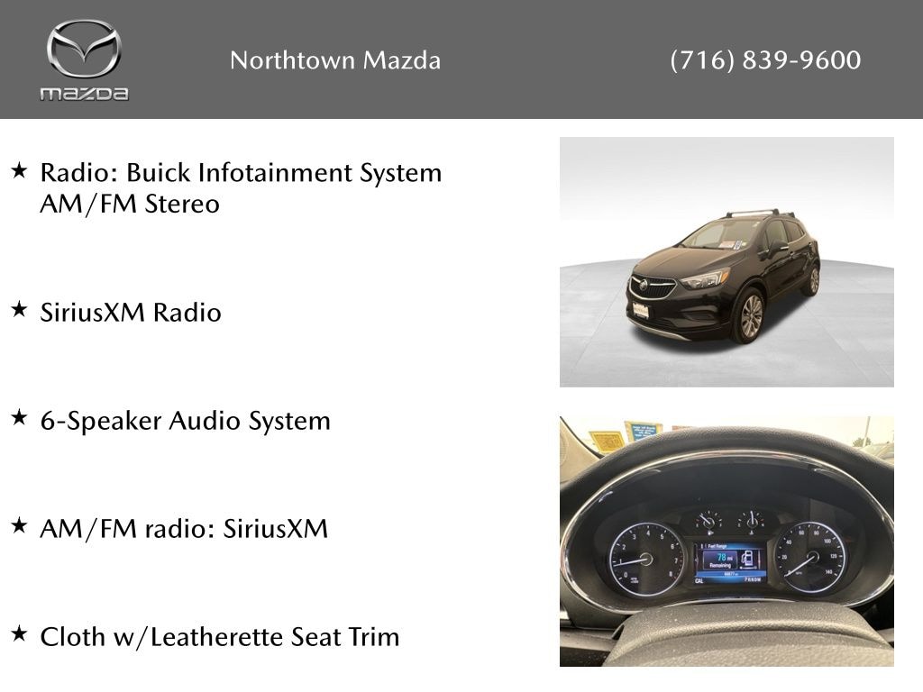Used 2019 Buick Encore Preferred SUV