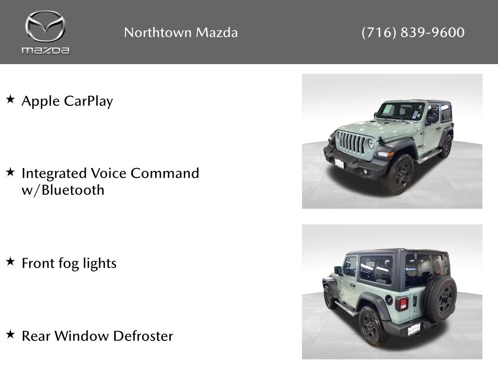 Used 2023 Jeep Wrangler Sport SUV