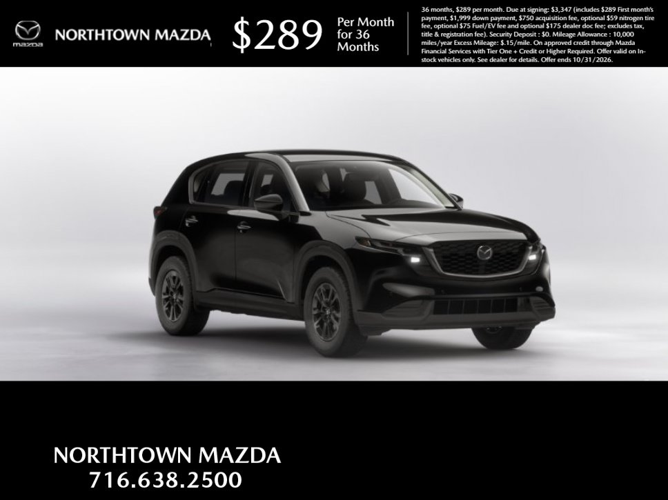 New 2026 Mazda CX-5 2.5 S Select AWD Sport Utility