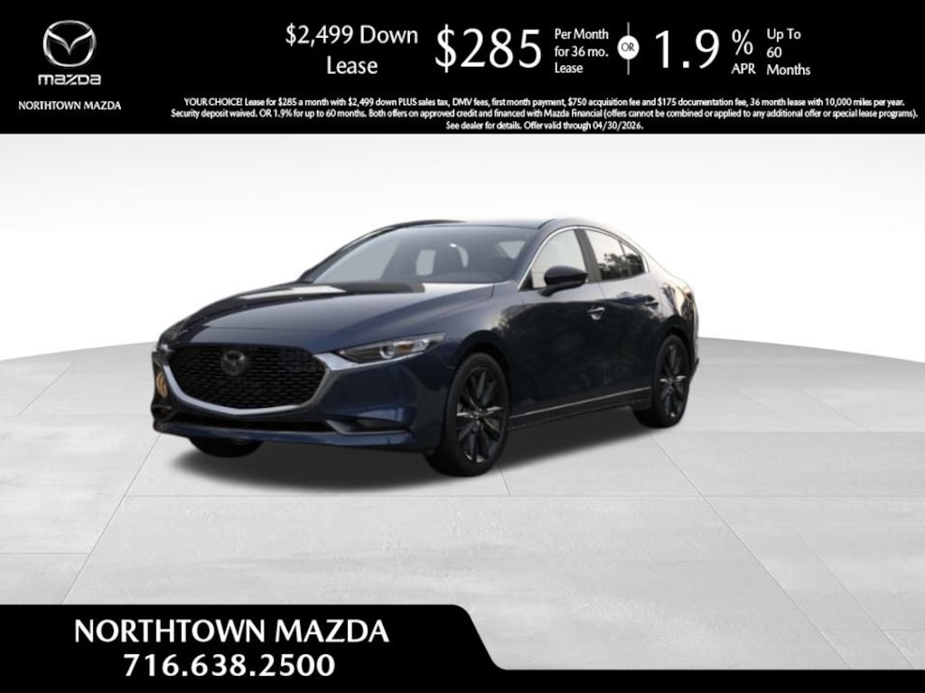 New 2026 Mazda Mazda3 Sedan 2.5 S Select Sport SEDAN