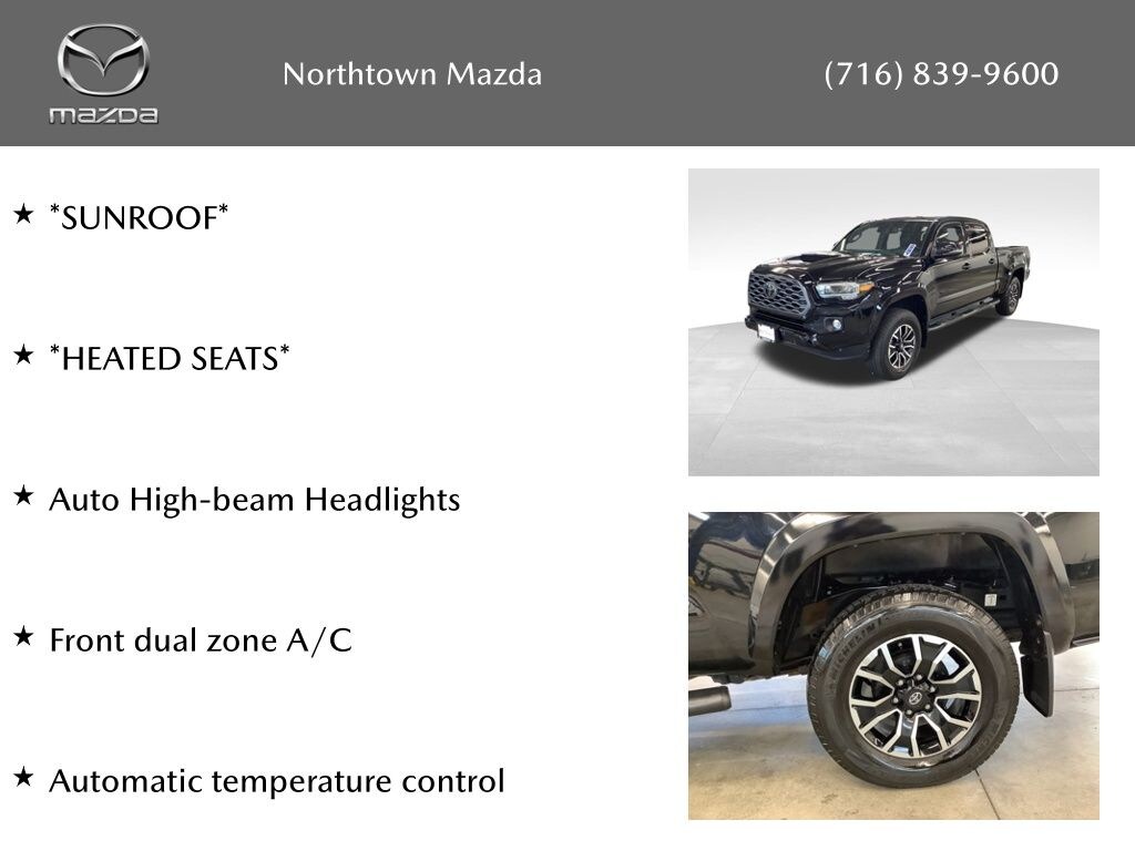 Used 2021 Toyota Tacoma TRD Sport Truck Double Cab