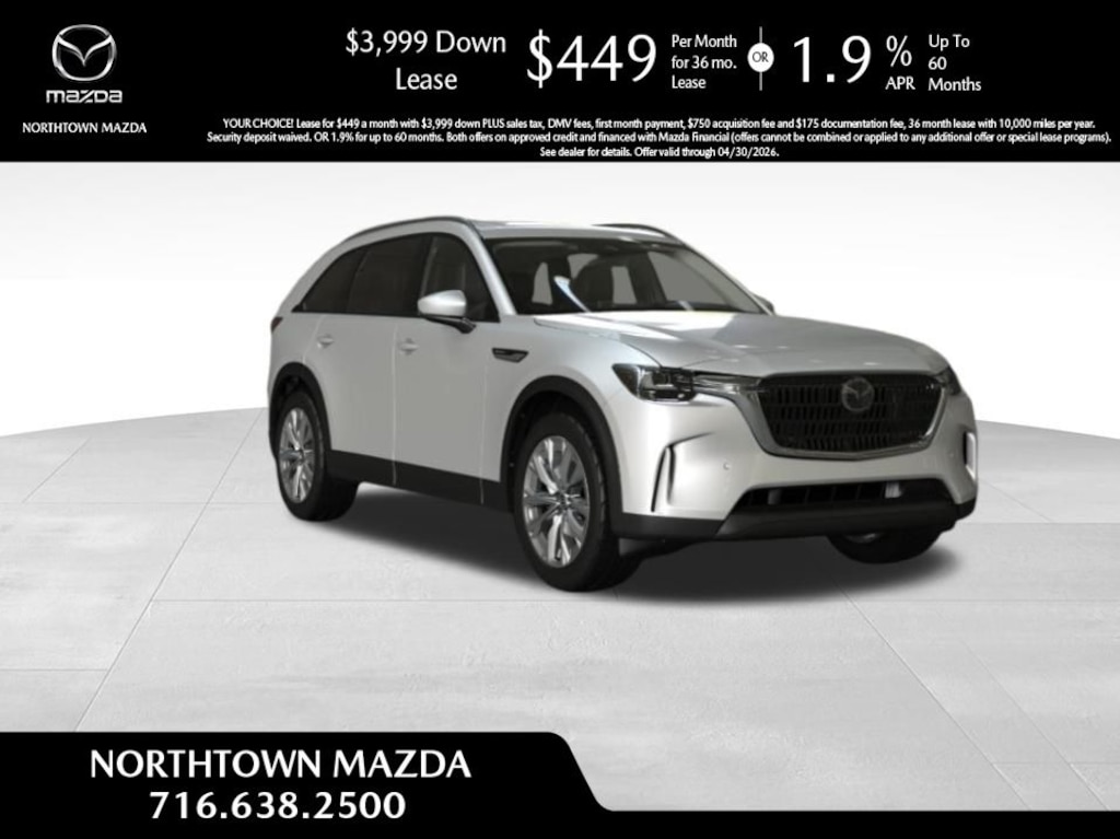 New 2026 Mazda CX-90 3.3 Turbo Preferred AWD Sport Utility