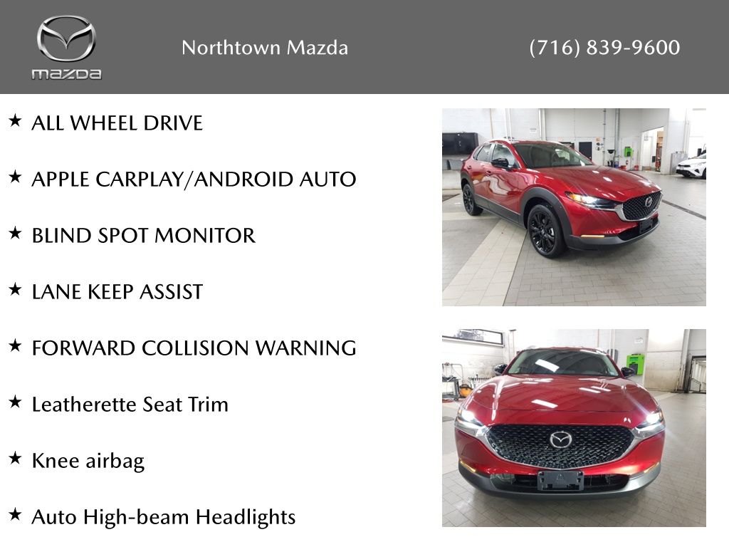 Certified 2024 Mazda CX-30 Select Sport with VIN 3MVDMBBM1RM646108 for sale in Amherst, NY