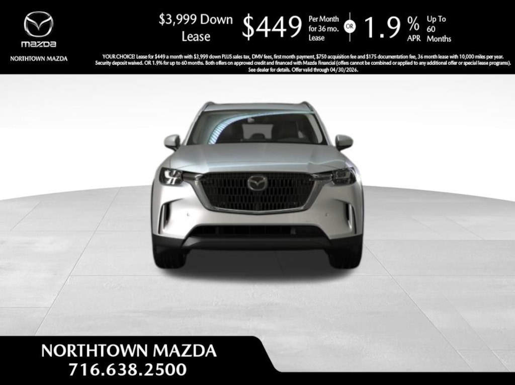 New 2026 Mazda CX-90 3.3 Turbo Preferred AWD Sport Utility