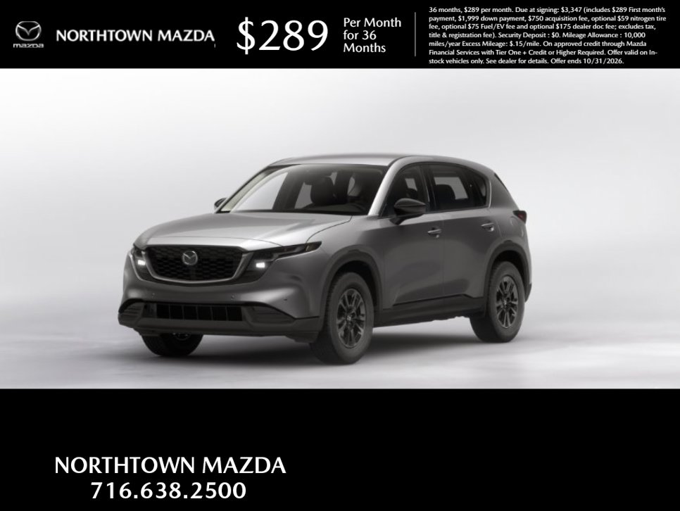 2026 Mazda CX-5 2.5 S Select AWD Sport Utility