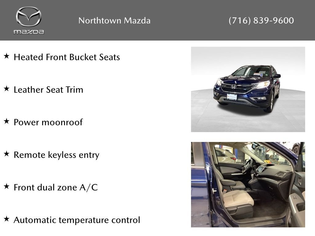 Used 2016 Honda CR-V EX-L SUV