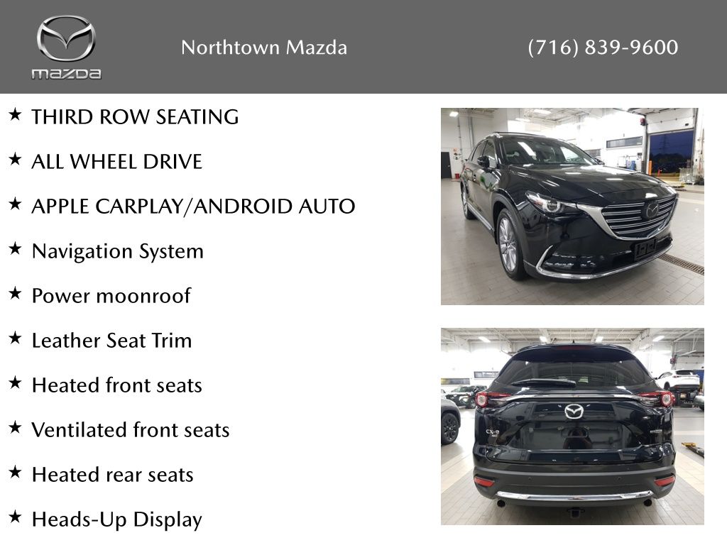 Certified 2021 Mazda CX-9 Grand Touring with VIN JM3TCBDY4M0541789 for sale in Amherst, NY