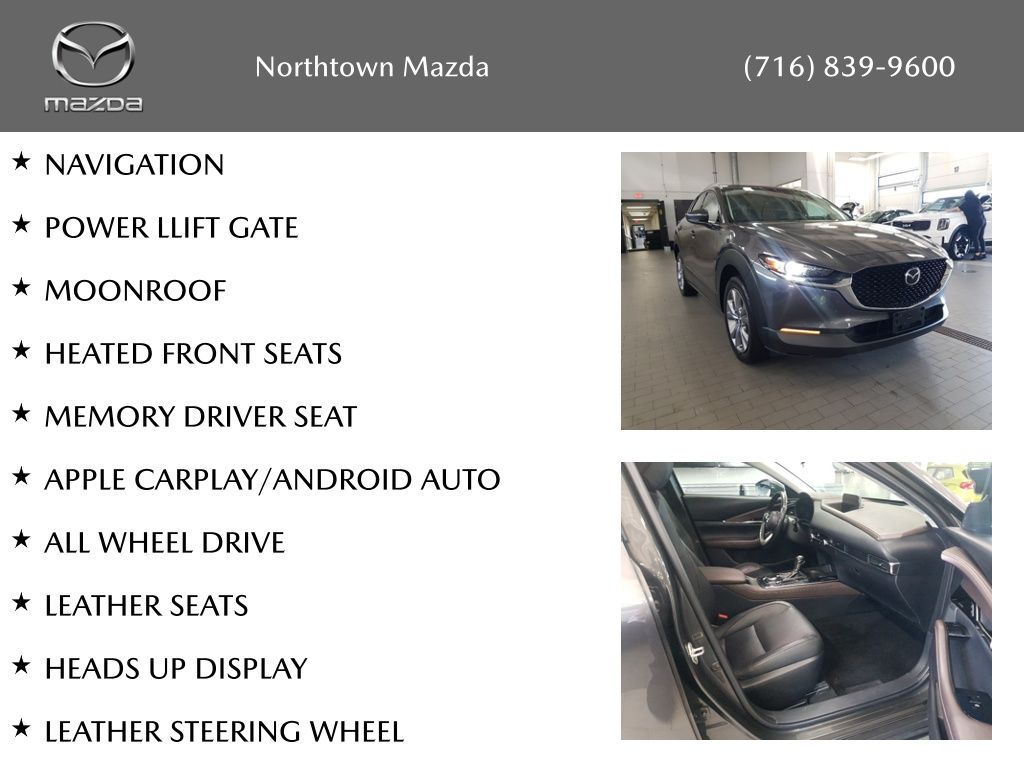 Certified 2021 Mazda CX-30 Premium with VIN 3MVDMBDM4MM219303 for sale in Amherst, NY