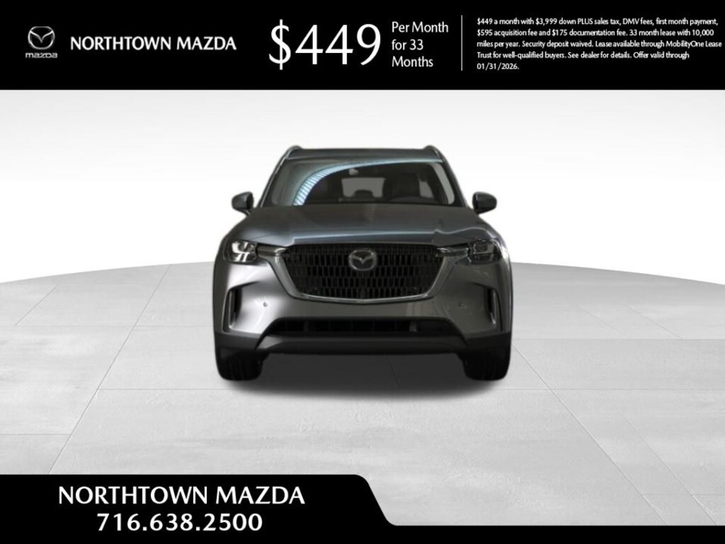 New 2026 Mazda CX-90 3.3 Turbo Preferred AWD Sport Utility