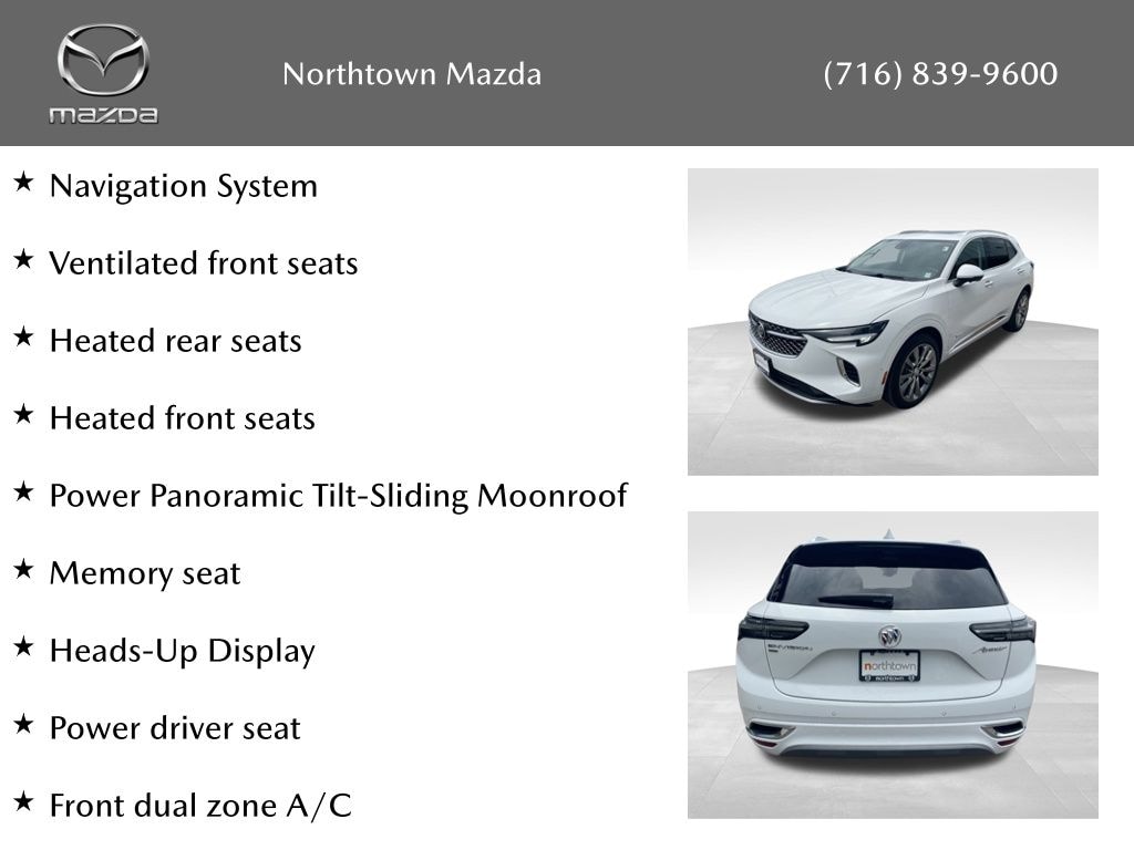 Used 2021 Buick Envision Avenir SUV