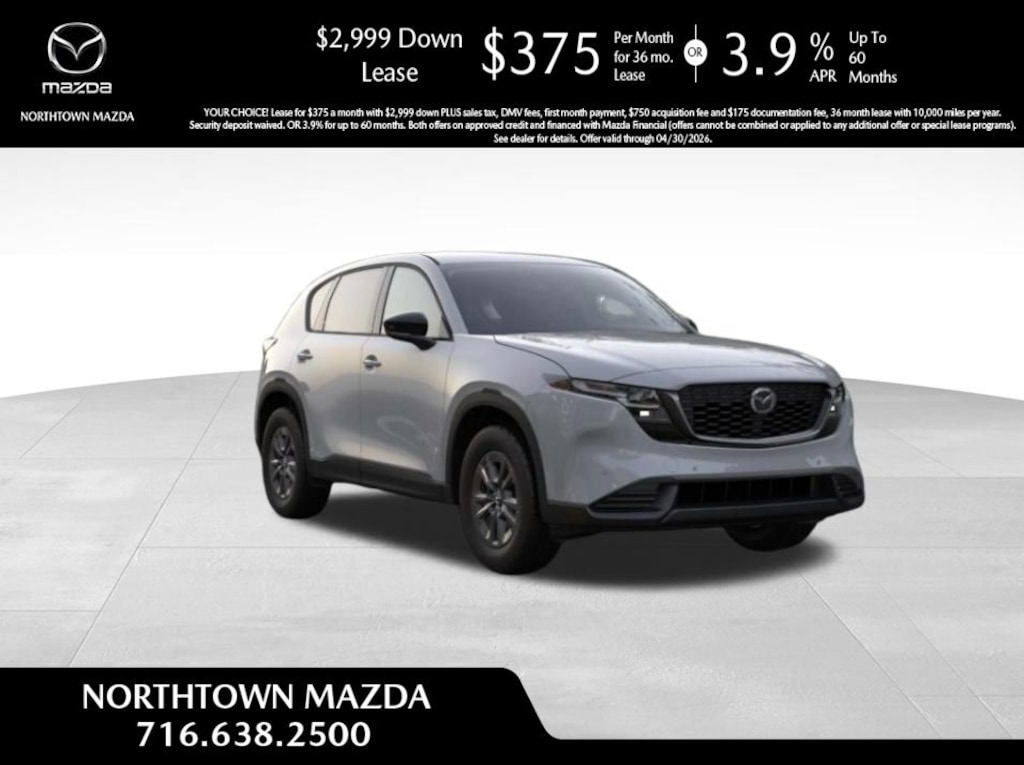 New 2026 Mazda CX-5 2.5 S Select AWD Sport Utility