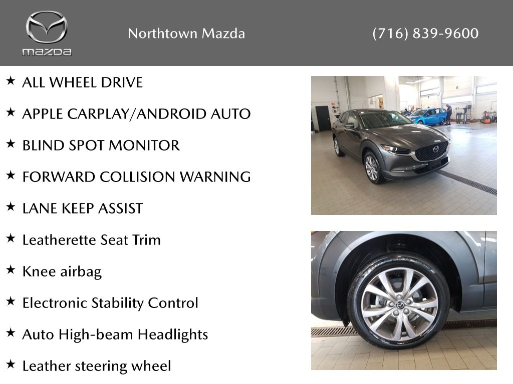 Certified 2021 Mazda CX-30 Select with VIN 3MVDMBBL9MM312716 for sale in Amherst, NY