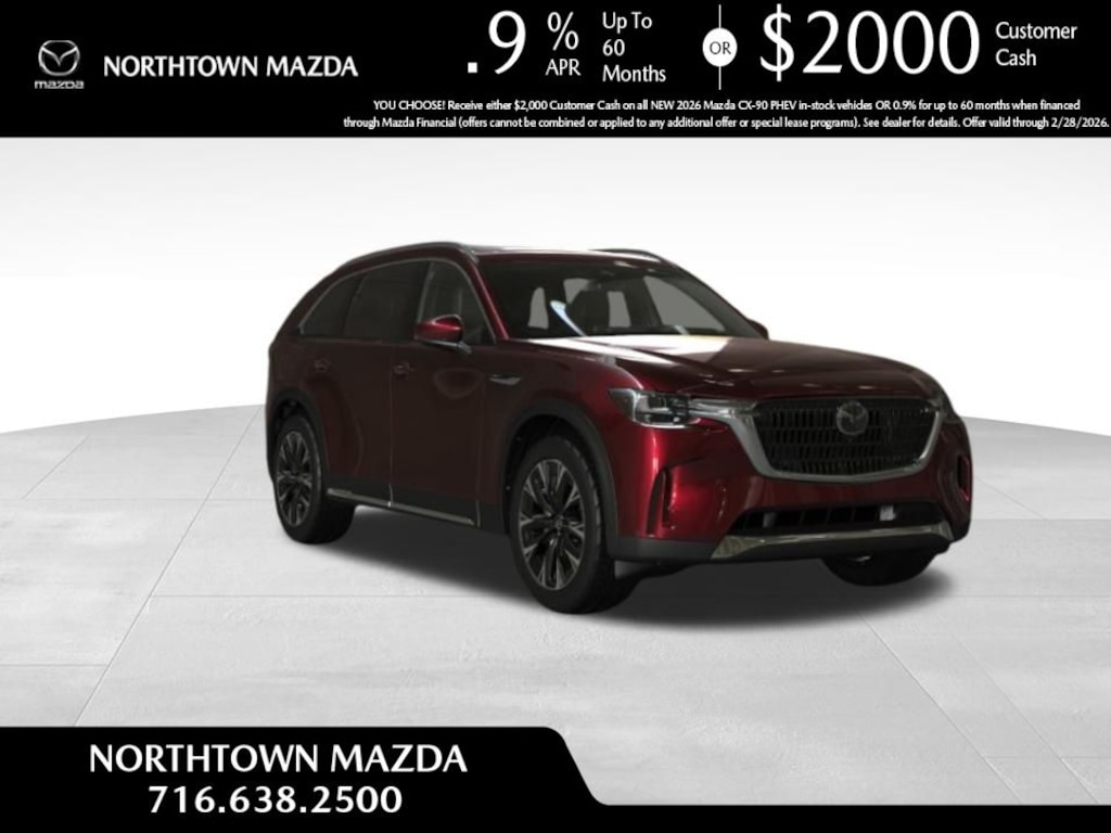 New 2026 Mazda CX-90 Plug-In Hybrid Premium Plus AWD Sport Utility