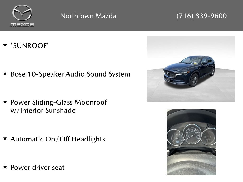 Used 2017 Mazda CX-5 Touring with VIN JM3KFBCL0H0151058 for sale in Amherst, NY