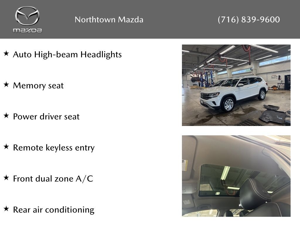 Used 2021 Volkswagen Atlas SEL SUV