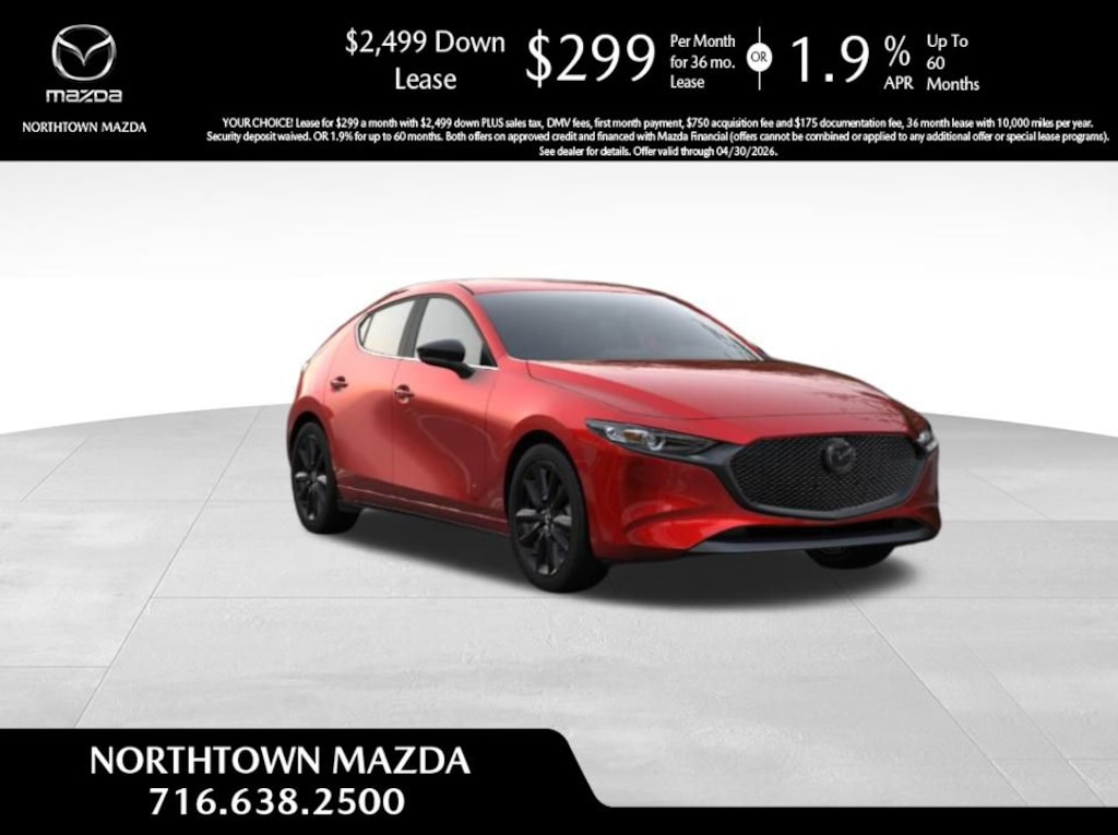 New 2026 Mazda Mazda3 Hatchback 2.5 S Select Sport HATCHBACK
