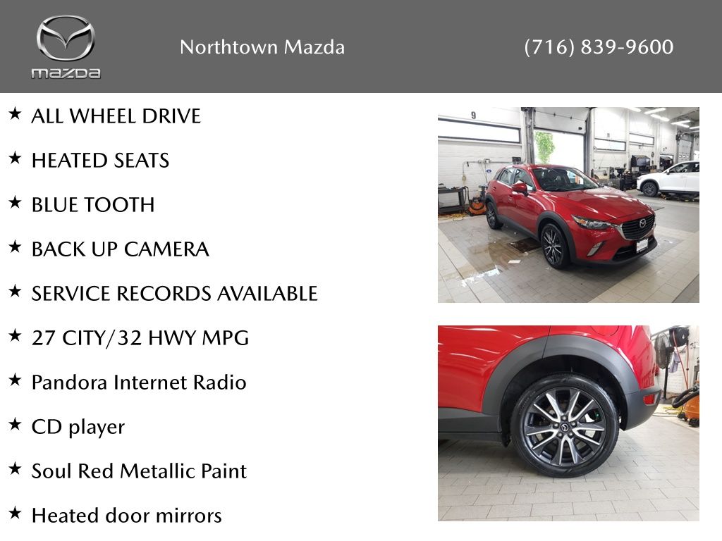 Used 2018 Mazda CX-3 Touring with VIN JM1DKFC77J1307314 for sale in Amherst, NY