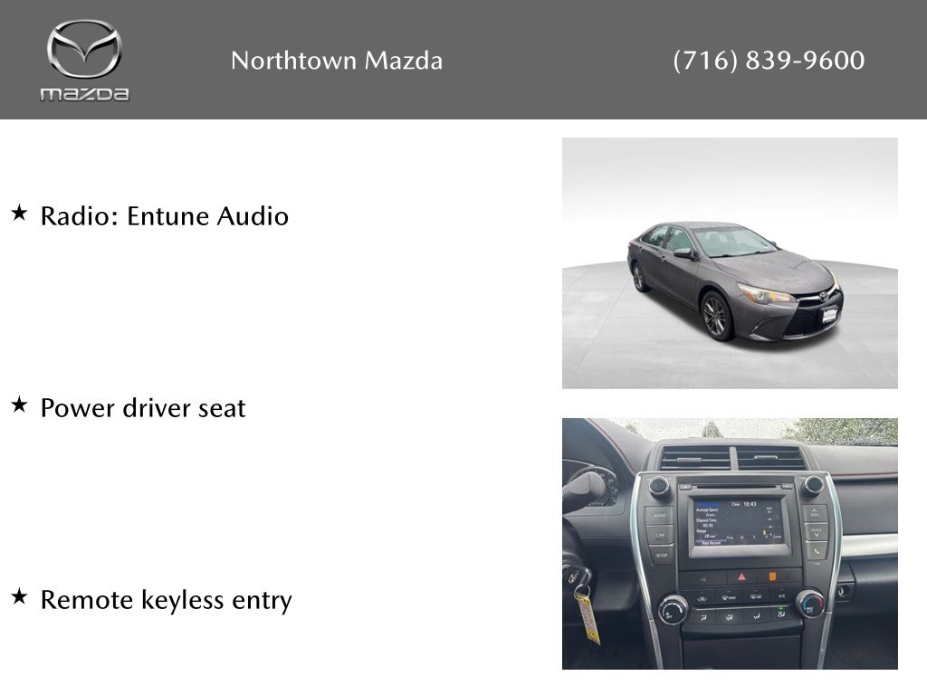 Used 2016 Toyota Camry Special Edition with VIN 4T1BF1FK3GU611743 for sale in Amherst, NY