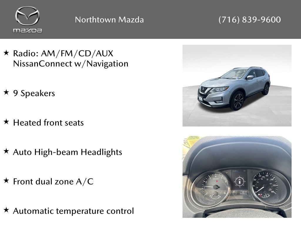 Used 2019 Nissan Rogue SL SUV