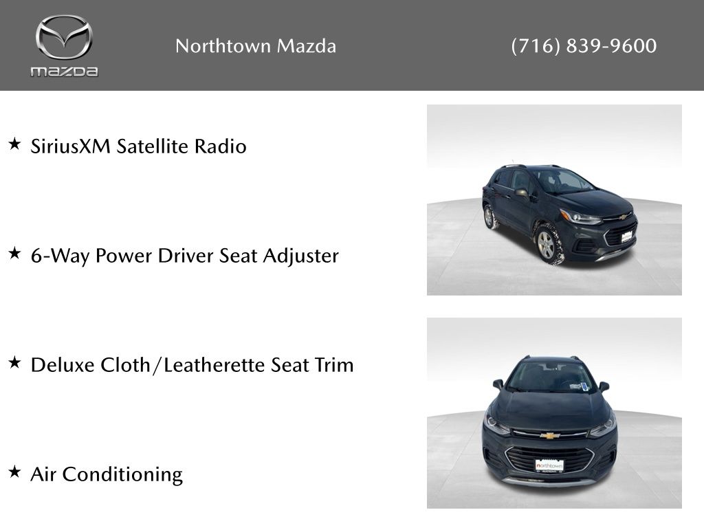 Used 2017 Chevrolet Trax LT with VIN KL7CJPSB0HB122906 for sale in Amherst, NY