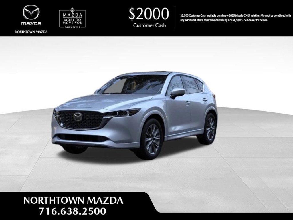 New 2025 Mazda CX-5 2.5 S Premium Plus AWD Sport Utility