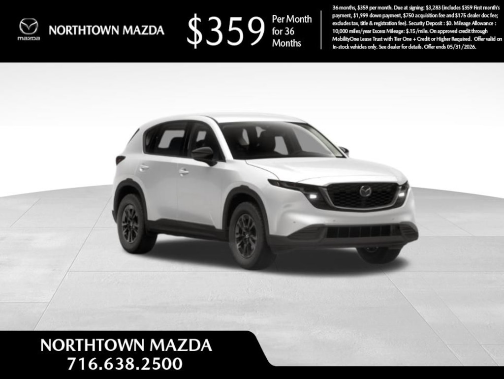 New 2026 Mazda CX-5 2.5 S Select AWD Sport Utility