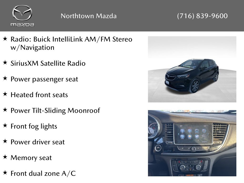 Used 2017 Buick Encore Essence with VIN KL4CJCSB3HB189456 for sale in Amherst, NY