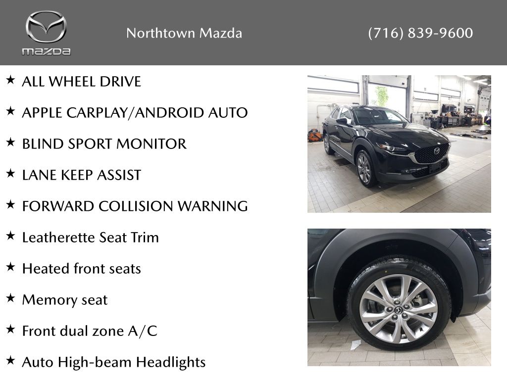 Certified 2020 Mazda CX-30 Preferred with VIN 3MVDMBDL3LM116900 for sale in Amherst, NY