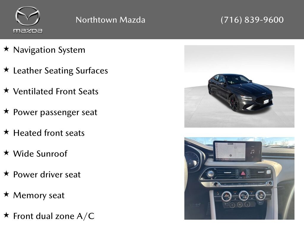 Used 2023 Genesis G70 3.3T Sedan