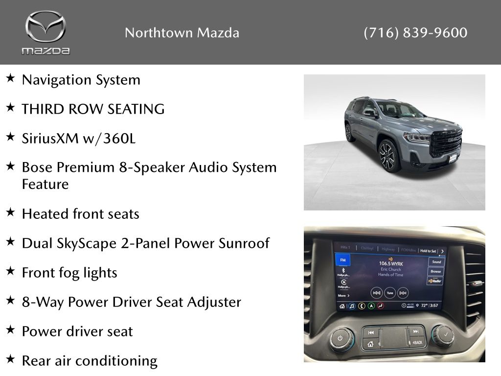 2021 Gmc Acadia SLT photo 2