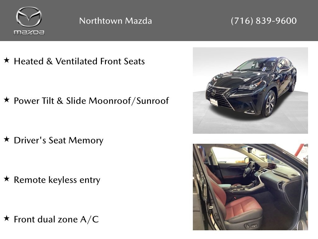 Used 2019 Lexus NX 300 Base SUV