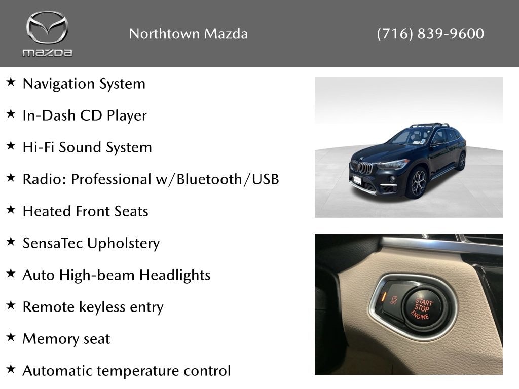 Used 2019 BMW X1 xDrive28i SUV