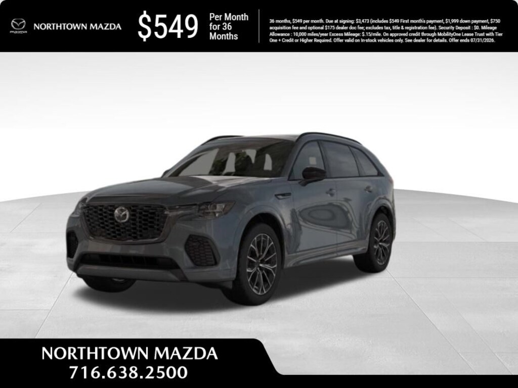 New 2026 Mazda CX-70 3.3 Turbo S Premium AWD Sport Utility