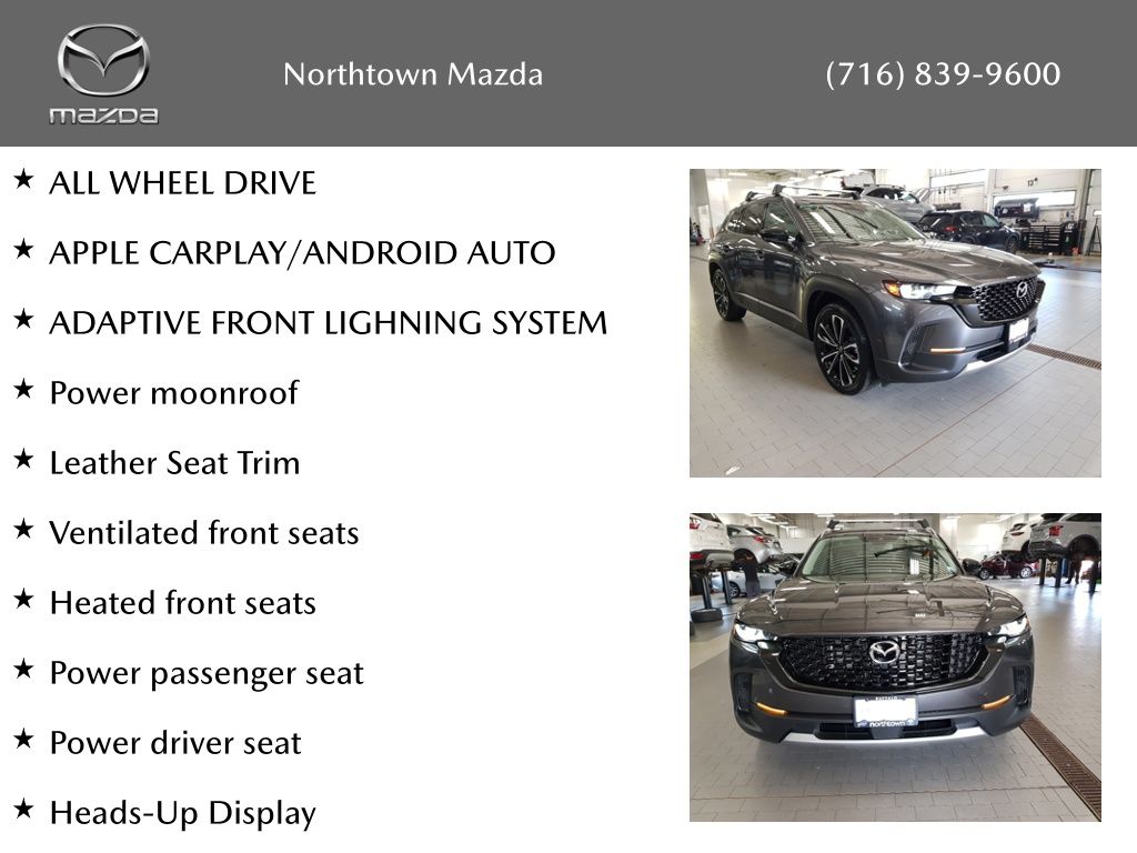 Certified 2024 Mazda CX-50 TURBO PREMIUM with VIN 7MMVABDY6RN167218 for sale in Amherst, NY