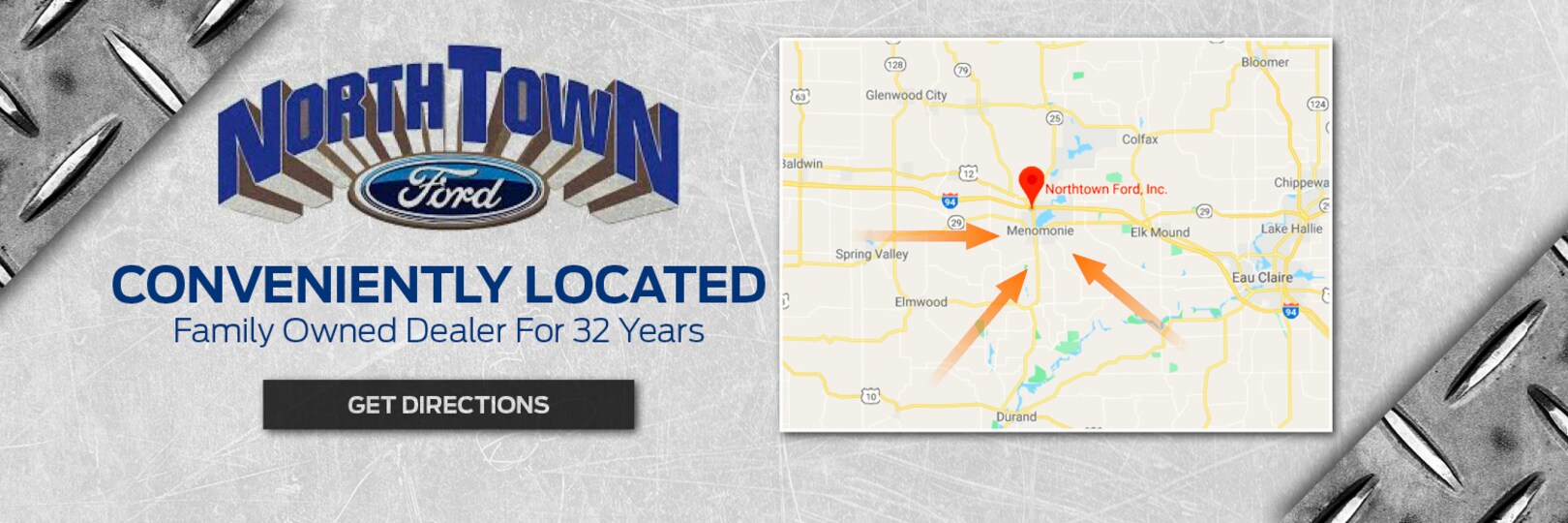 Northtown Ford Ford Dealership in Menomonie WI