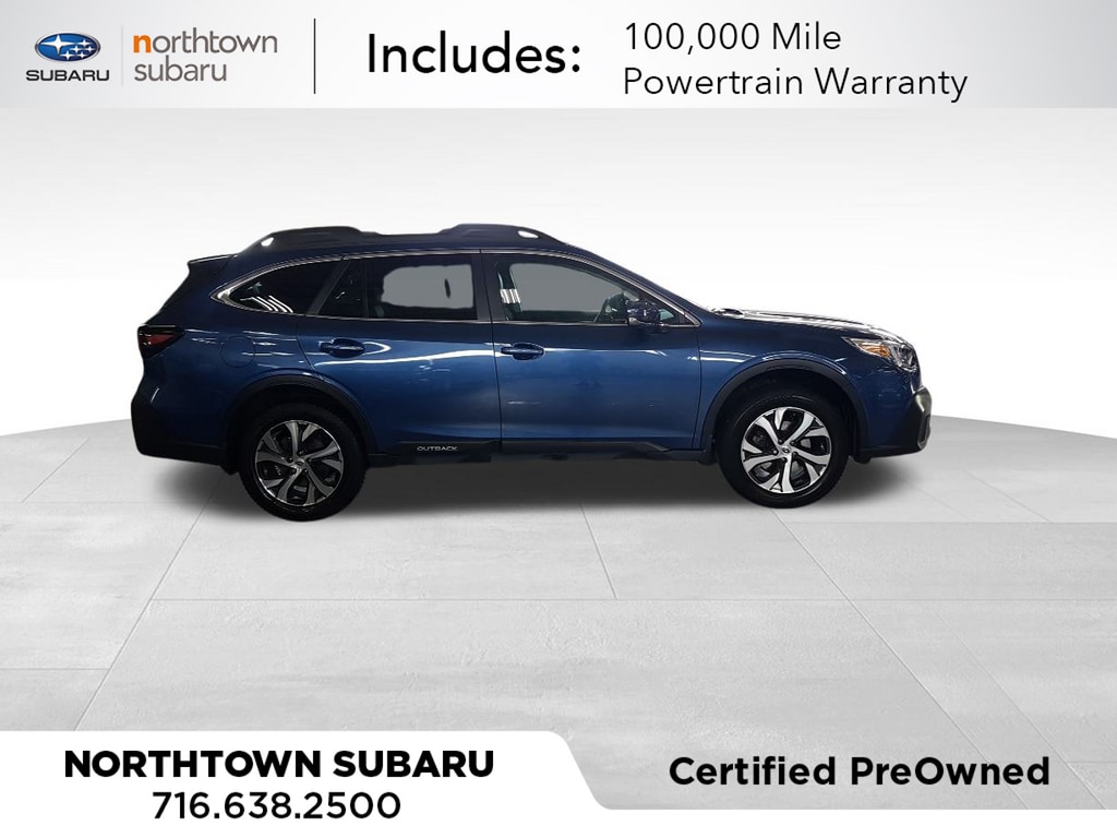 Certified 2022 Subaru Outback Limited with VIN 4S4BTANC7N3163139 for sale in Amherst, NY