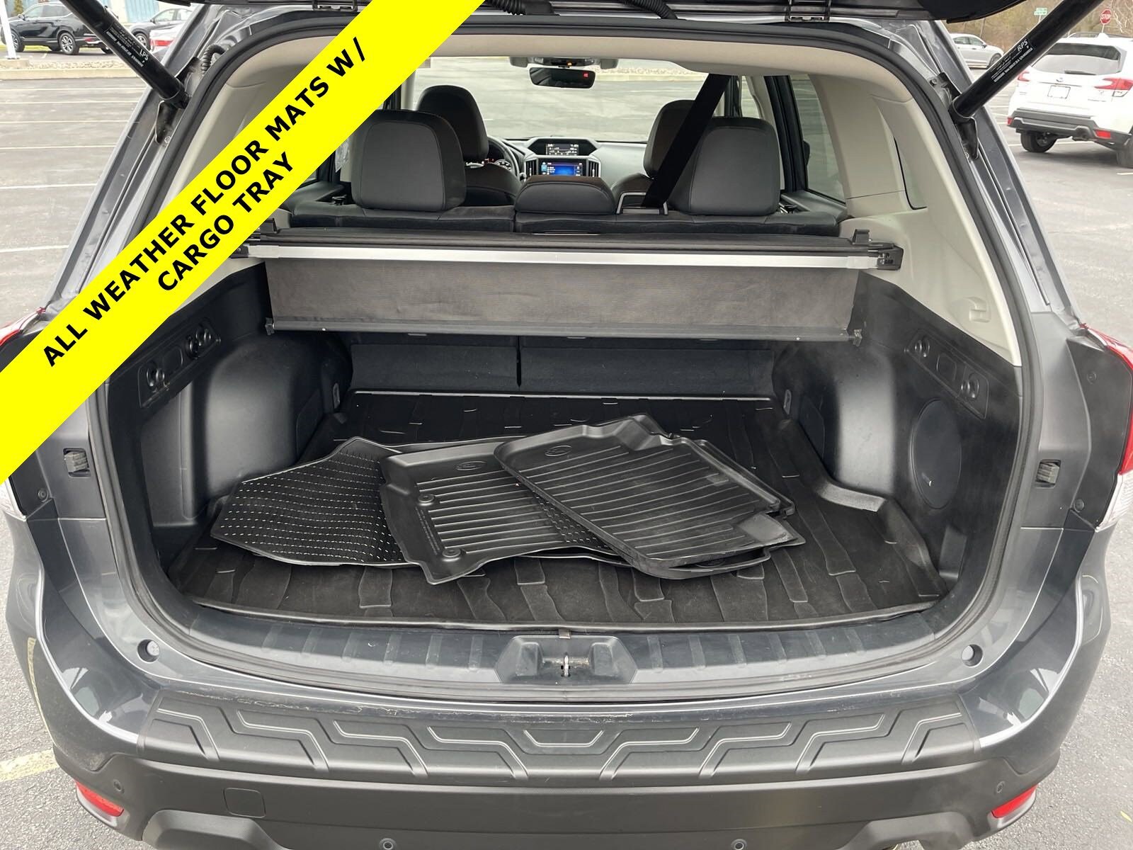 2019-2024 Subaru Forester All Weather Floor Liner Mats Black J501SSJ030 SET  OF 4