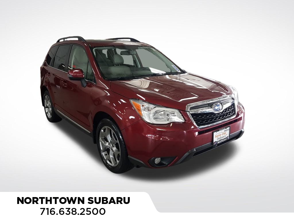 Used 2015 Subaru Forester i Touring with VIN JF2SJAUC8FH512049 for sale in Amherst, NY