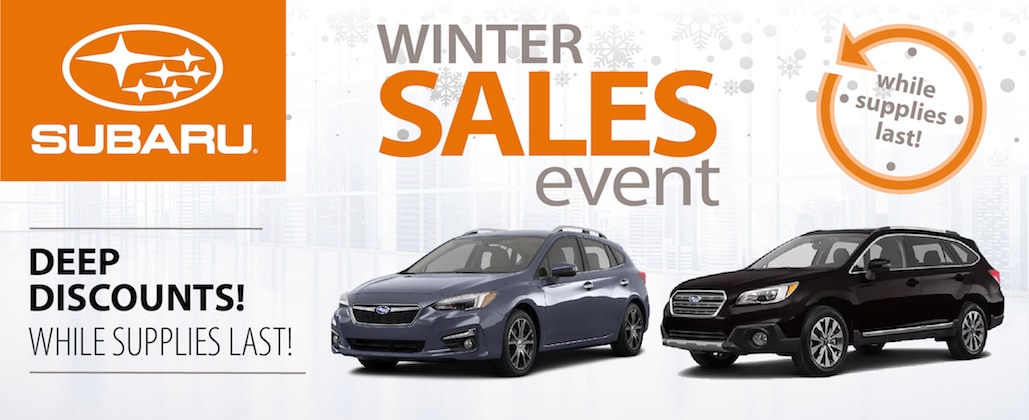 Northtown Subaru Winter Event Select Subaru Specials Northtown